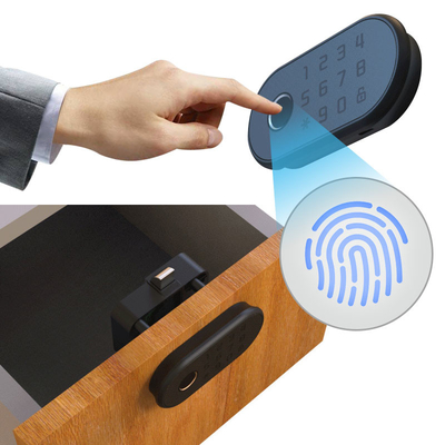Kabine Çekmece için Elektrikli Tuya Akıllı Kilit RFID Kart Şifre Biyometrik Parmak İzi
