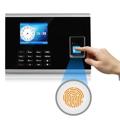 RFID Kart Parmak İzi 2.8 inç TFT Dijital Katılım Makinesi