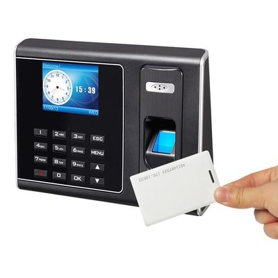 Çalışanlar Punch Masaüstü Biyometrik Parmak İzi Zaman Saati
