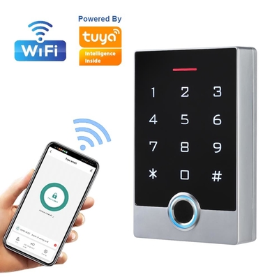 Tuya Uygulaması RFID Kart Erişim Kontrolü Su Geçirmez IP68 2.4G Wifi Ağı Mobil APP Erişimi
