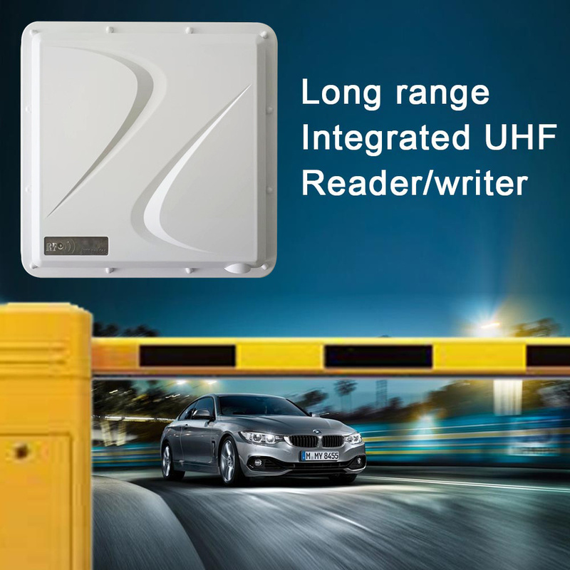 Uzun Menzilli RFID Kart Erişim Kontrolü 1 - 8m Entegre UHF RFID Okuyucu