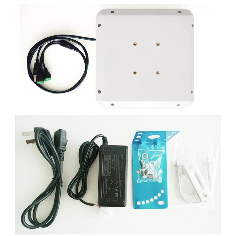 Wiegand RS232 RS485 Uzun Menzilli NFC RFID Kart Erişim Kontrolü UHF Okuyucu