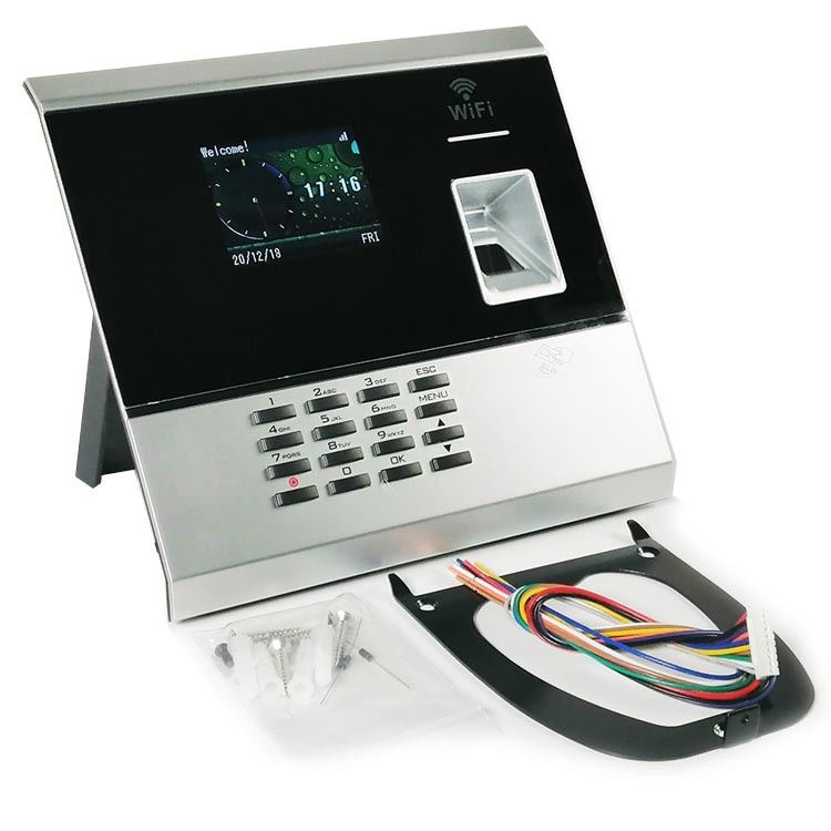 LCD SIM WIFI Kablosuz 1.25kg Parmak İzi Katılım Makinesi