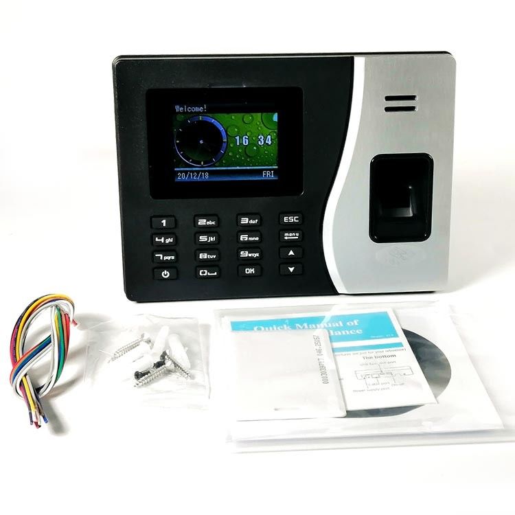 Bulut Yazılımı 2.4 İnç Wifi Parmak İzi Katılım Makinesi
