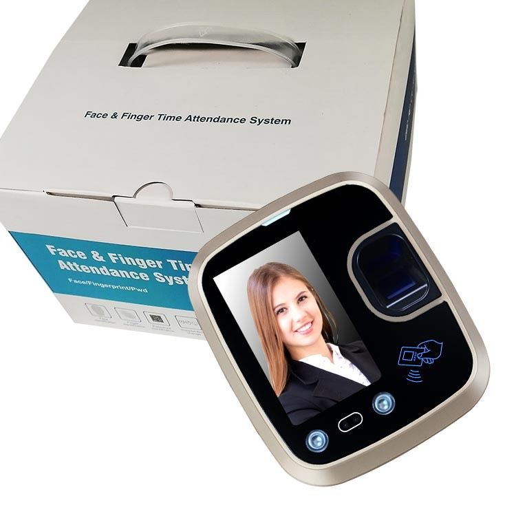 Dokunmatik Ekranlı RFID 4,3 inç Biyometrik Yüz Tanıma Sistemi