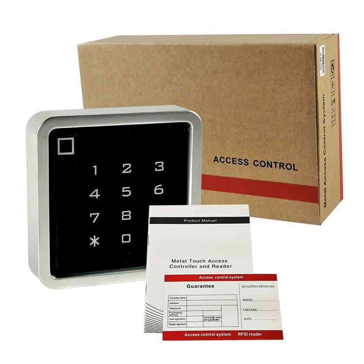 Metal Kasa Tuş Takımı Suya Dayanıklı IP68 RFID Kart Erişim Kontrolü
