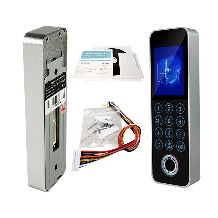 Metal Kabuk RS485 Su Geçirmez IP65 Parmak İzi Geçiş Kontrol Sistemi