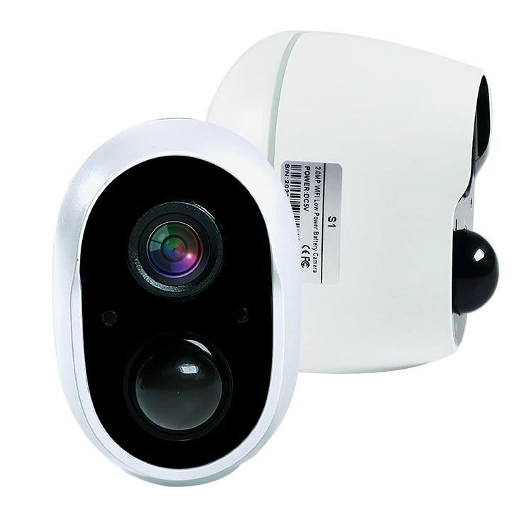 Ağ Güvenliği CCTV Kablosuz 5MP 128GB 200W Mini WiFi Kamera