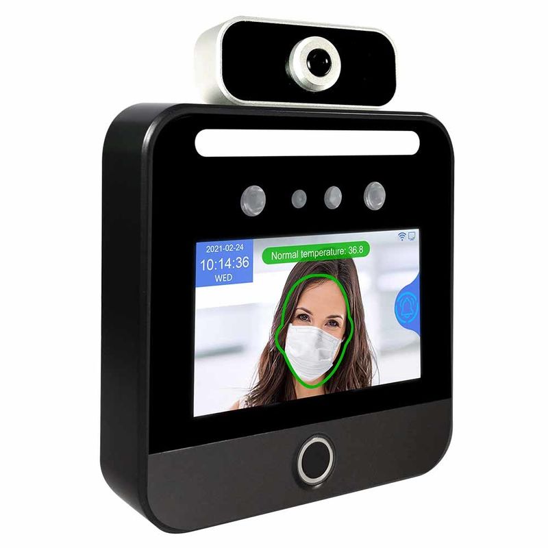 Dokunmatik Ekran OEM katılım makinesi yüz algılama Sıcaklık Tarayıcı