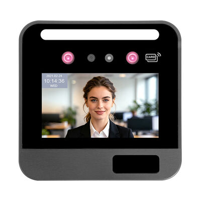AI tabanlı Akıllı RFID Kartı Zaman Katılım Yüz Erişim Kontrol Makinesi WiFi / 4G Modülü ile