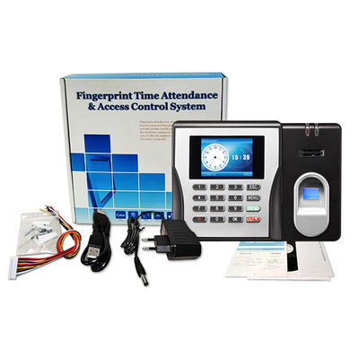 Yedek Pil ile GSM GPRS Biyometrik Parmak İzi Saat Devam Cihazı