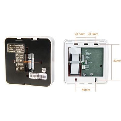 Ofis Okul Basın Tuş Takımı Parmak İzi Kapı Geçiş Kontrol Sistemi