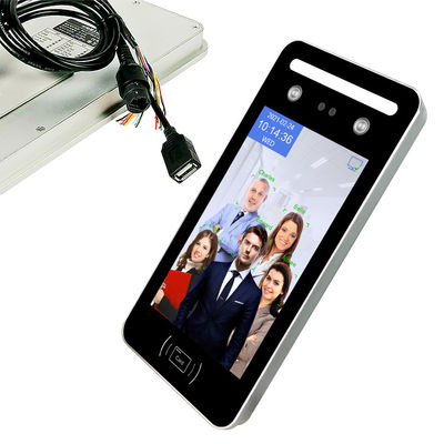Wifi Kablosuz RFID Kartlı 8 İnç Yüz Tanıma Erişim Kontrol Sistemi