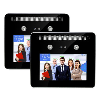 Dinamik 5.0 İnç Yüz Tanıma Makineleri RoHS Zaman Devamlı Erişim Kontrol Sistemi