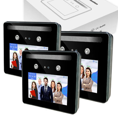 Dinamik 5.0 İnç Yüz Tanıma Makineleri RoHS Zaman Devamlı Erişim Kontrol Sistemi