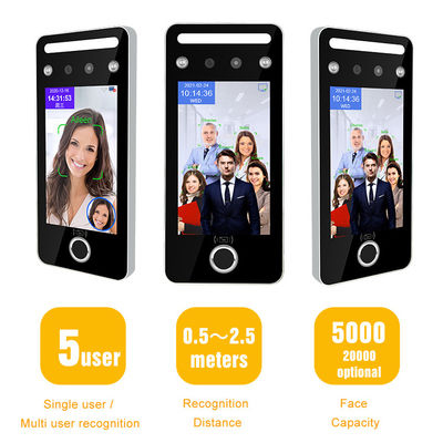 Çok Kişili Kablosuz Biyometrik Yüz Seyirci Makinesi Erişim Kontrol Sistemi