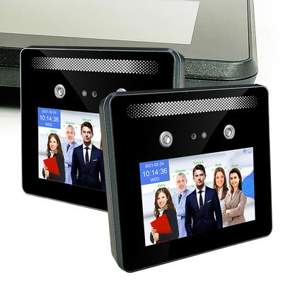 5 İnç Çok Kişi Yüz Tanıma Seyirci Makinesi Çalışan Zaman Saati