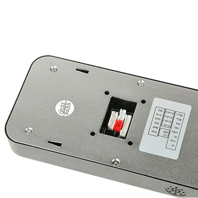 DC12V Yüz Tanıma Katılım Makinesi AI06 Görünür Işık QR Kodu