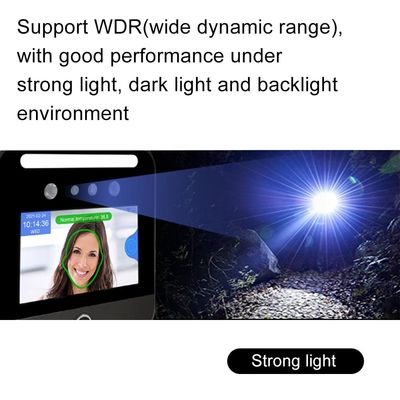 Çalışan Yüz Tanıma Devamlılık Makine Sıcaklık Algılama