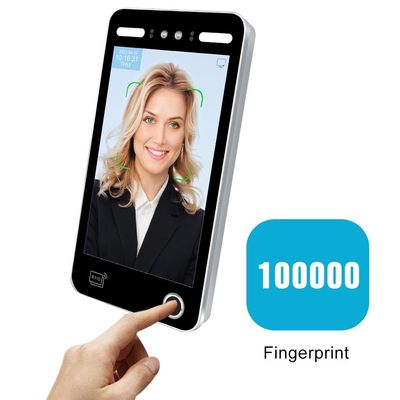 Web Biyometrik Dinamik Yüz Okuyucu Akıllı Erişim Kontrolü 10.1 İnç Linux 3.1