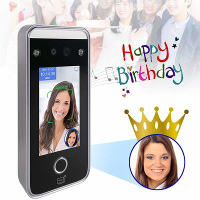 0.2s RFID Biyometrik Parmak İzi Makinesi Desteği 125KHZ WiFi SDK Bulut