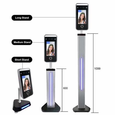 TCP WDR Parmak İzi Katılım Makinesi Zaman Kaydı 2.5m Algılama