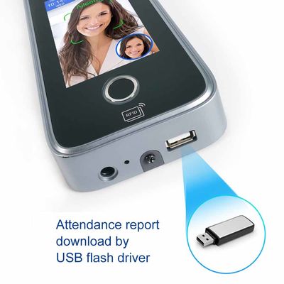 4.3" IPS Parmak İzi Devam Sistemi 272x480 Dokunmatik Ekranlı Yüz Tanıma Makineleri