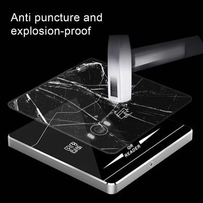 Wiegand26 / 34 Arayüzü RFID Proximity Kart Okuyucu Otomatik indüksiyon Temperli cam